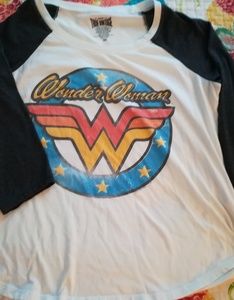 Plus size women's baseball tee